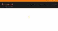 Desktop Screenshot of friscospine.com
